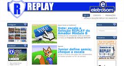 Desktop Screenshot of jornalreplay.net